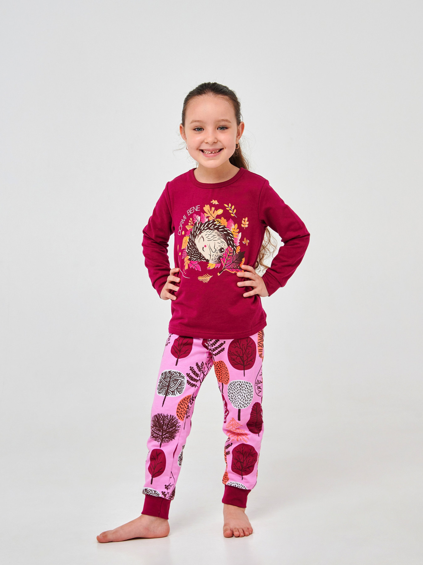 Піжама SMIL модель smil_104531-bordovyj Фото