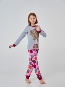 Пижама SMIL модель smil_104696-seryj-melanz Фото