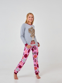 Пижама SMIL модель smil_104744-seryj-melanz Фото