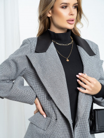 Блейзер ISSA Plus модель 14172_gray Блейзер ISSA Plus модель 14172_gray Фото