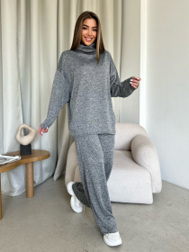 Повсякденний костюм ISSA Plus модель 14193_gray Фото