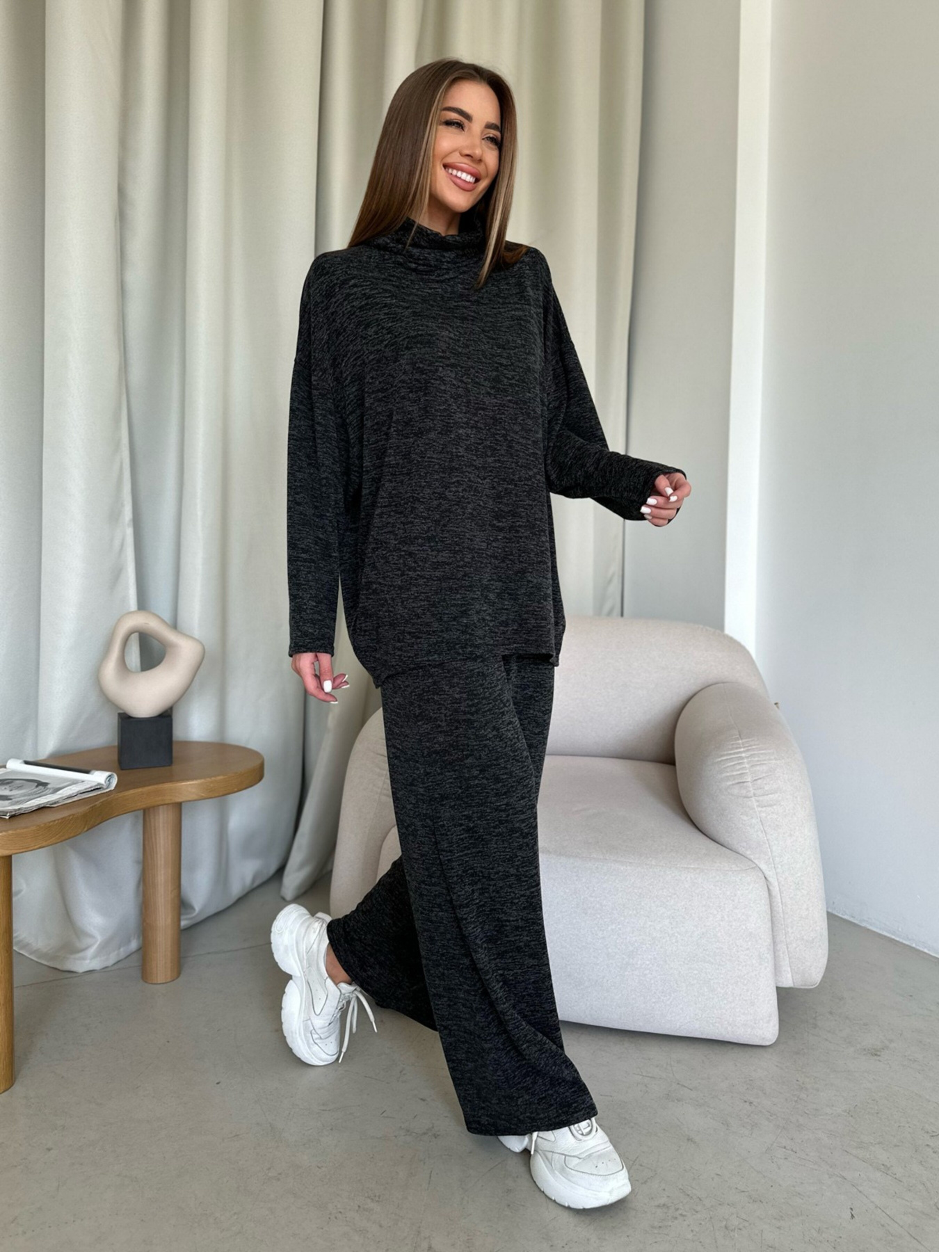 Костюм ISSA Plus модель 14193_black Фото