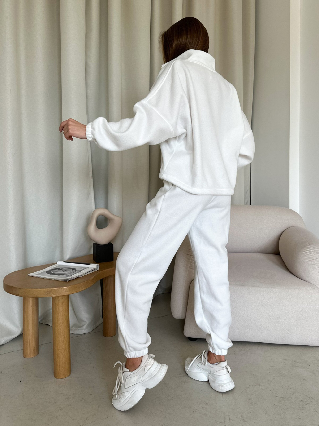 Спортивный костюм ISSA Plus модель 14197_white Спортивный костюм ISSA Plus модель 14197_white Фото