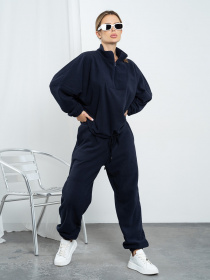 Спортивний костюм ISSA Plus Модель 14197_darkblue Фото