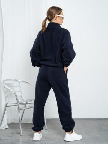 Спортивный костюм ISSA Plus модель 14197_darkblue Фото