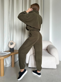 Спортивный костюм ISSA Plus модель 14197_khaki Фото