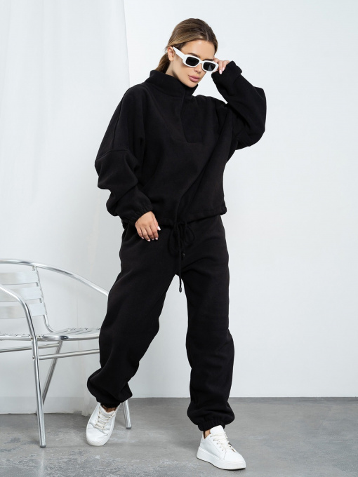 Спортивный костюм ISSA Plus модель 14197_black Фото