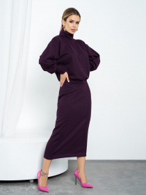 Костюм ISSA Plus модель 14199_purple Фото