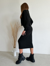 Костюм ISSA Plus модель 14199_black Фото