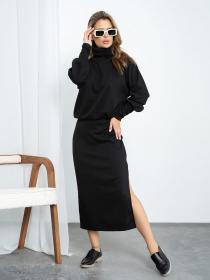 Костюм ISSA Plus модель 14201_black Фото