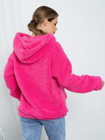 Худи ISSA Plus модель 14202_малиновый Фото