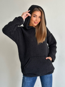 Худи ISSA Plus модель 14202_черный Фото