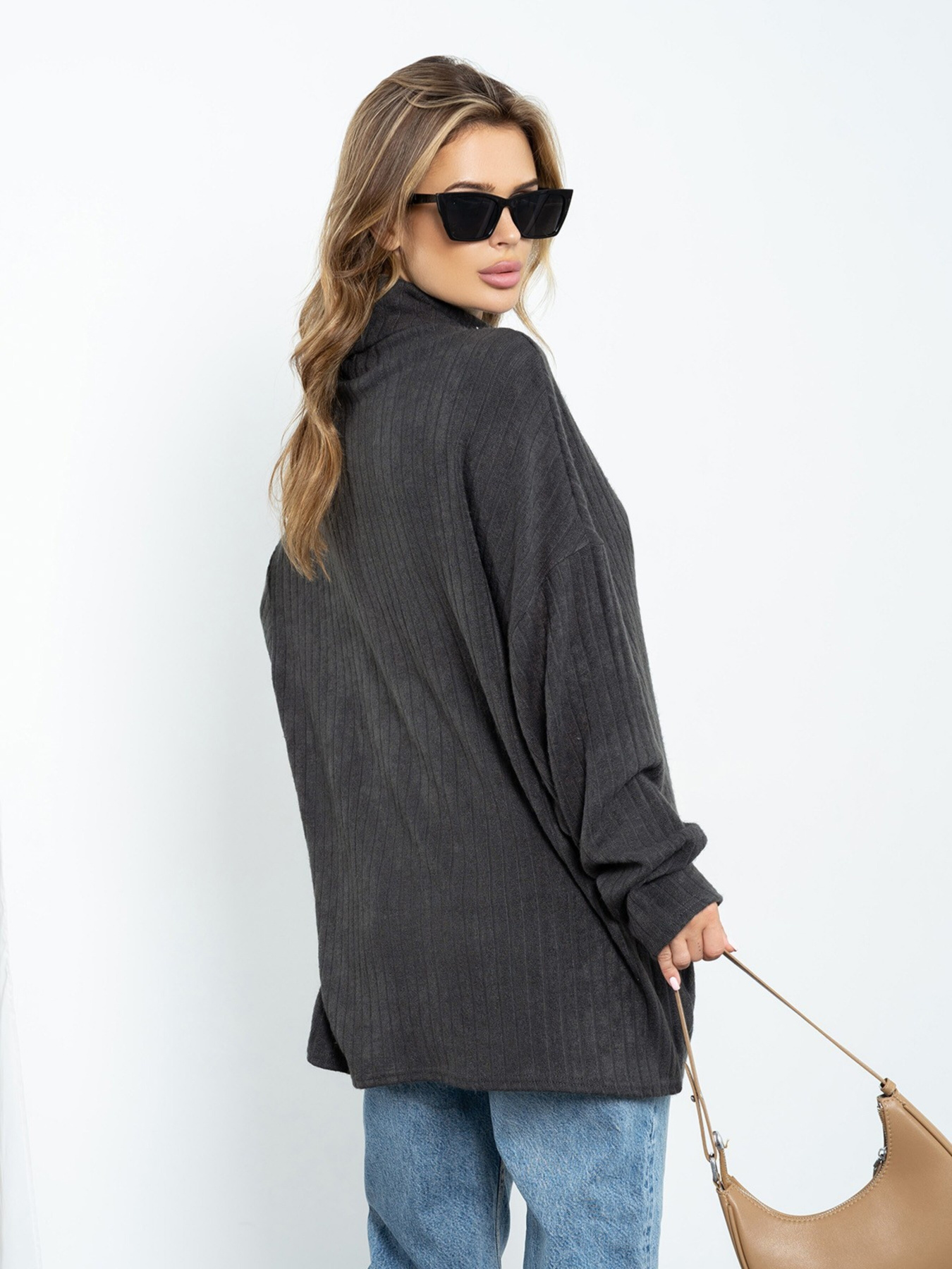 Свитер ISSA Plus модель 14204_gray Свитер ISSA Plus модель 14204_gray Фото