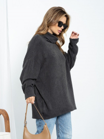 Свитер ISSA Plus модель 14204_gray Свитер ISSA Plus модель 14204_gray Фото