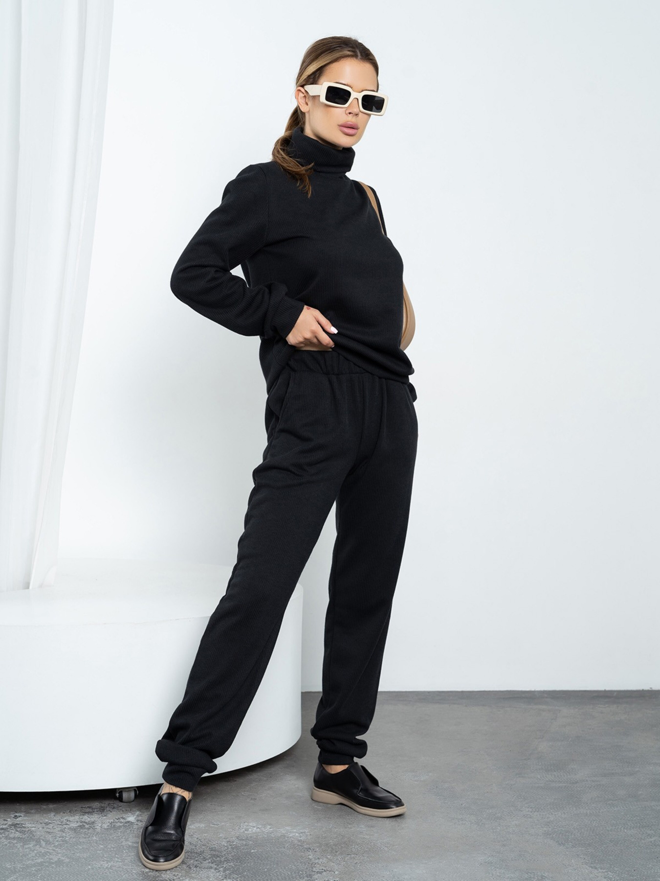 Спортивний костюм ISSA Plus модель 14207_black Фото