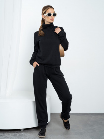 Спортивний костюм ISSA Plus модель 14207_black Фото