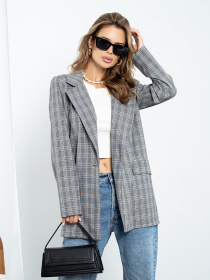 Пиджак ISSA Plus модель 14208_gray Фото