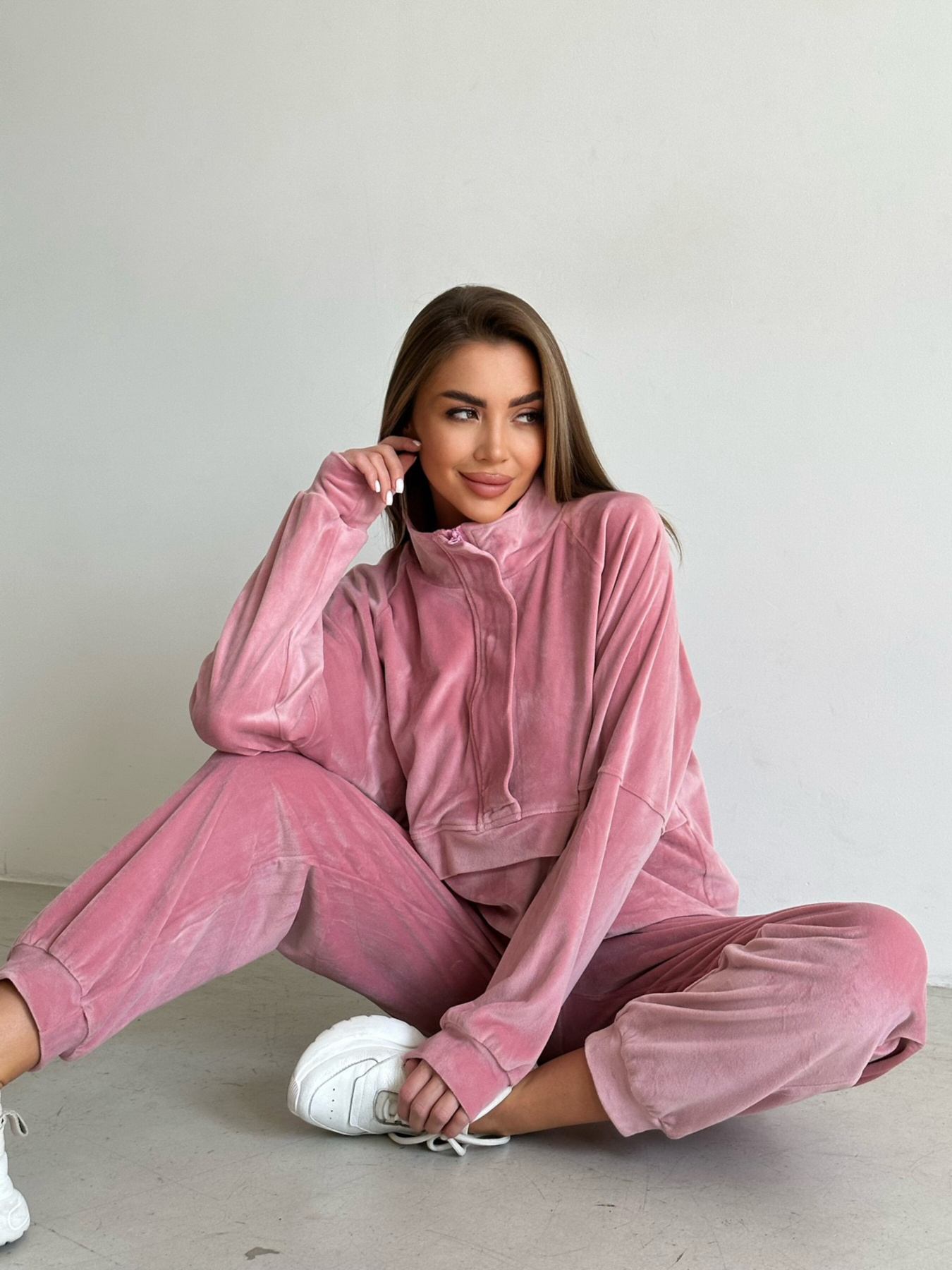 Спортивный костюм ISSA Plus модель 14211_pink Фото