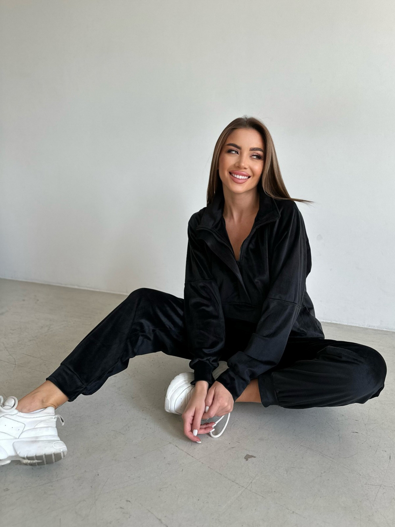 Спортивний костюм ISSA Plus модель 14211_black Фото