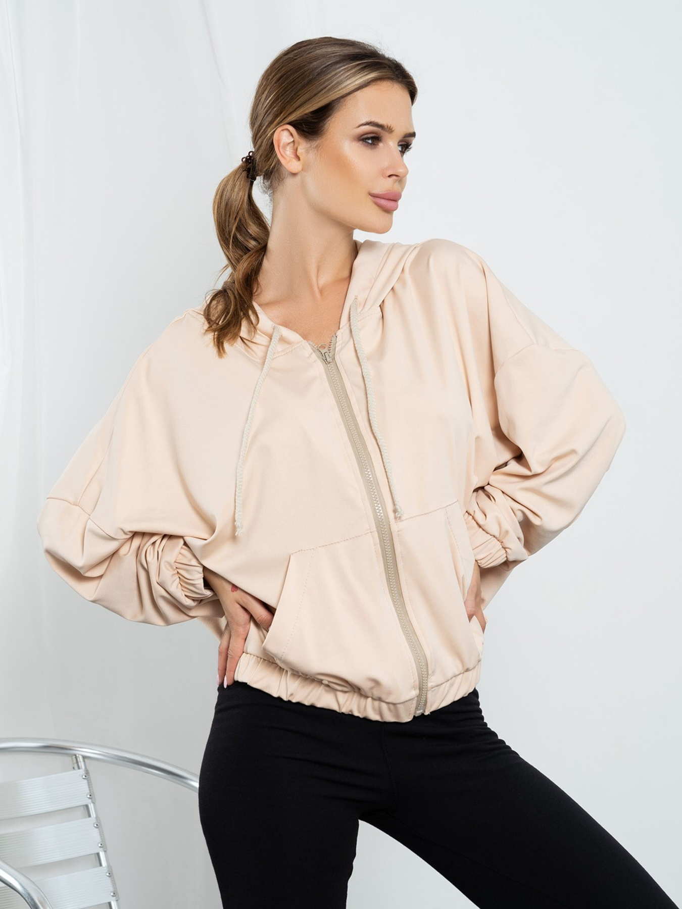 Кофта ISSA Plus модель 14213_beige Фото