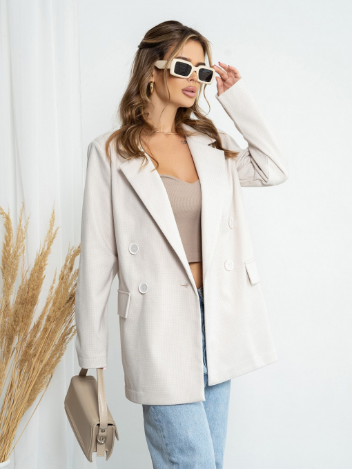 Блейзер ISSA Plus Модель 14214_beige Фото