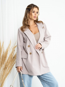 Блейзер ISSA Plus модель 14214_brown Фото