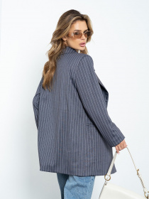 Блейзер ISSA Plus модель 14218_gray Фото