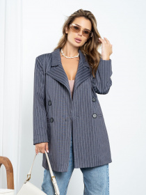 Блейзер ISSA Plus модель 14218_gray Фото