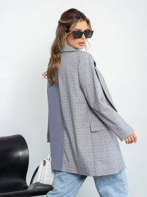 Блейзер ISSA Plus модель 14221_gray Фото