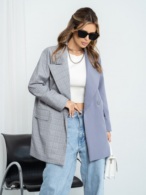 Блейзер ISSA Plus модель 14221_gray Фото