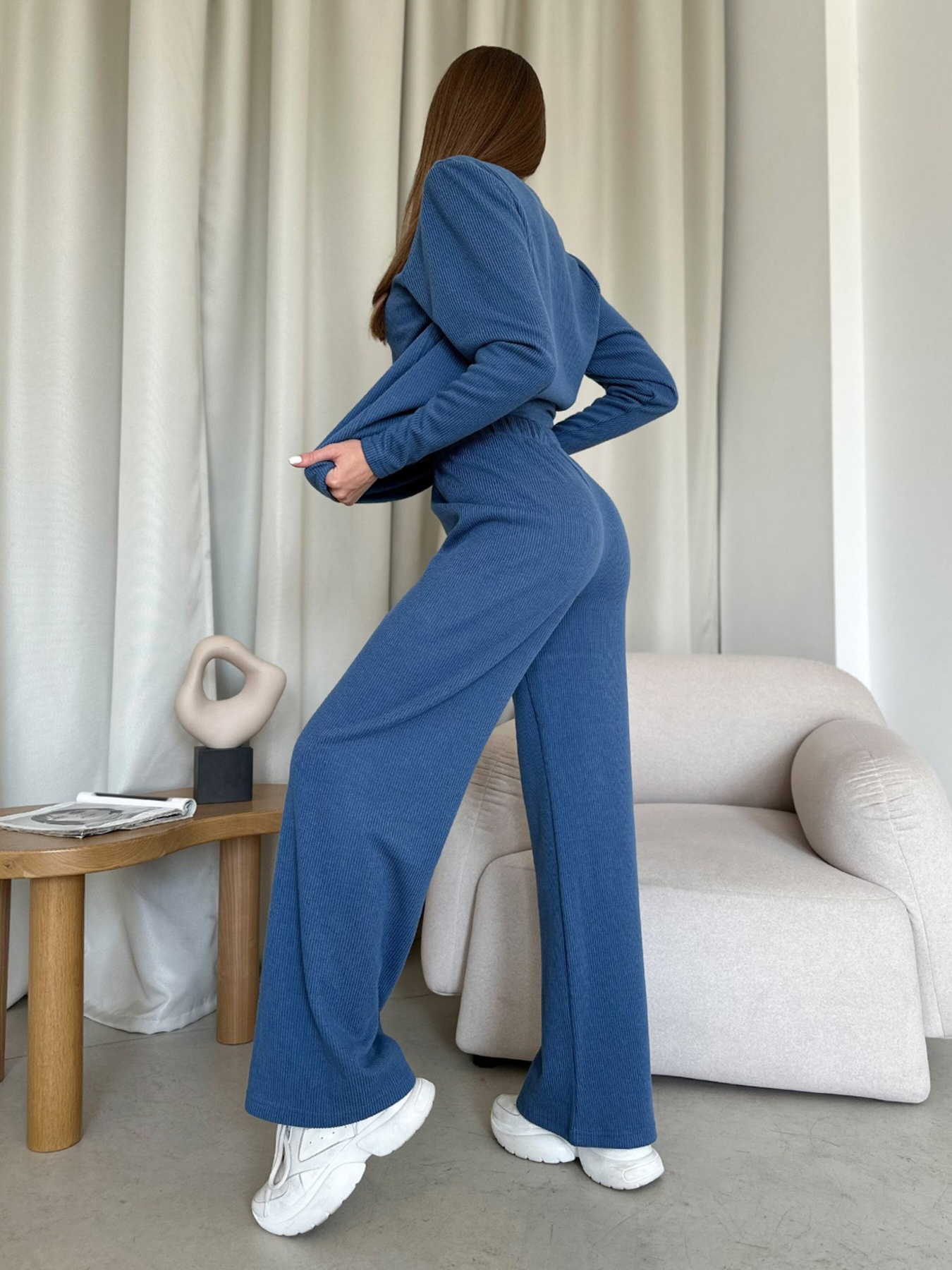 Костюм ISSA Plus модель 12531A_blue Фото