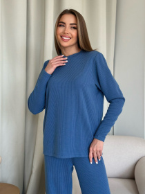 Повсякденний костюм ISSA Plus модель 12531A_blue Фото