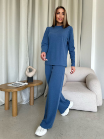 Повсякденний костюм ISSA Plus модель 12531A_blue Фото