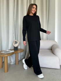 Костюм ISSA Plus модель 12531A_black Фото