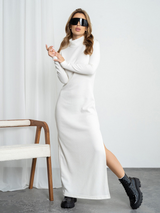 Платье макси ISSA Plus модель 12971A_milk Фото