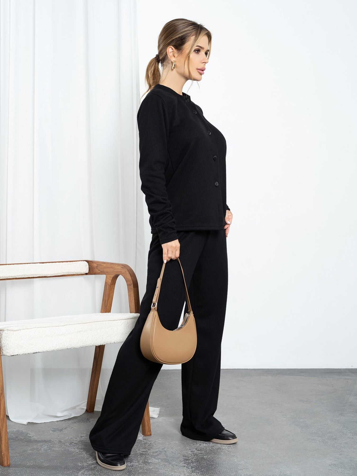 Костюм ISSA Plus модель 13472A_black Фото