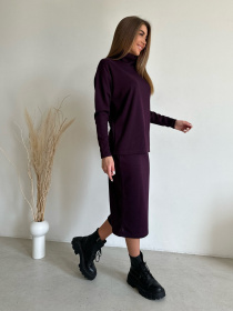 Костюм ISSA Plus модель 13651A_violet Фото