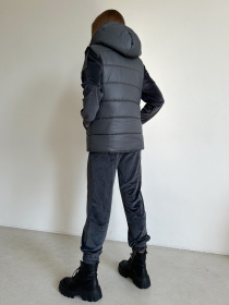 Спортивный костюм ISSA Plus модель SA-480_grey Фото