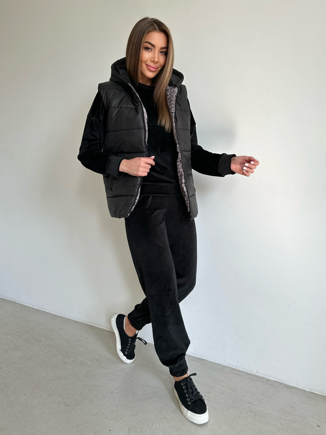 Спортивный костюм ISSA Plus модель SA-480_black Фото