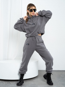 Спортивный костюм ISSA Plus модель SA-486_darkgray Фото