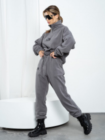 Спортивный костюм ISSA Plus модель SA-486_darkgray Спортивный костюм ISSA Plus модель SA-486_darkgray Фото