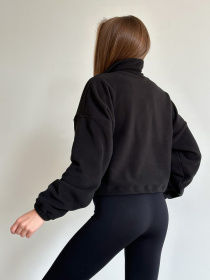 Кофта ISSA Plus модель SA-490_black Фото