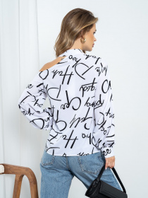 Блуза ISSA Plus модель SA-494_white Фото