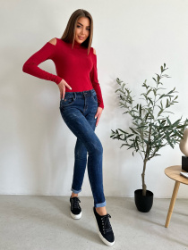 Скинни джинсы ISSA Plus модель WN20-535_blue Фото