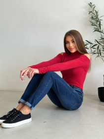 Скинни джинсы ISSA Plus модель WN20-535_blue Фото