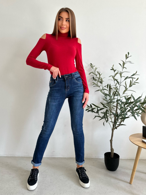 Скинни джинсы ISSA Plus модель WN20-535_blue Фото