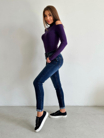 Скіні джинси ISSA Plus модель WN20-536_blue Фото