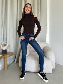 Скіні джинси ISSA Plus модель WN20-537_blue Фото