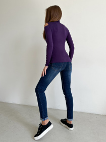 Водолазка ISSA Plus модель WN20-538_purple Фото