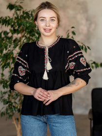 Вышитая рубашка Maritel модель 172328 Фото